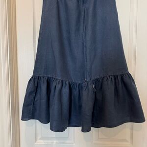 Tommy Bahama Dark Blue A-Line Skirt